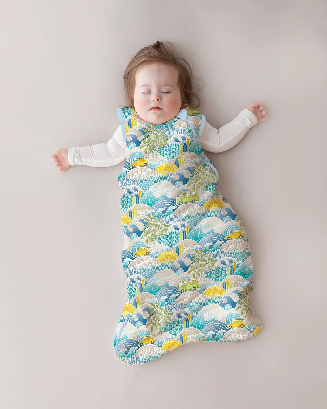 Coastal Road Trip Waves Surf Bamboo Sleep Bag