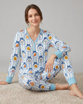 Hanukkah Bows & Blessings Mommy & Me Matching Bamboo Women Pajama Set