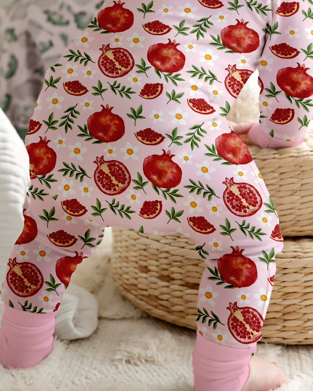 Pomegranate Garden Joy Family Matching Bamboo Convertible Zippy