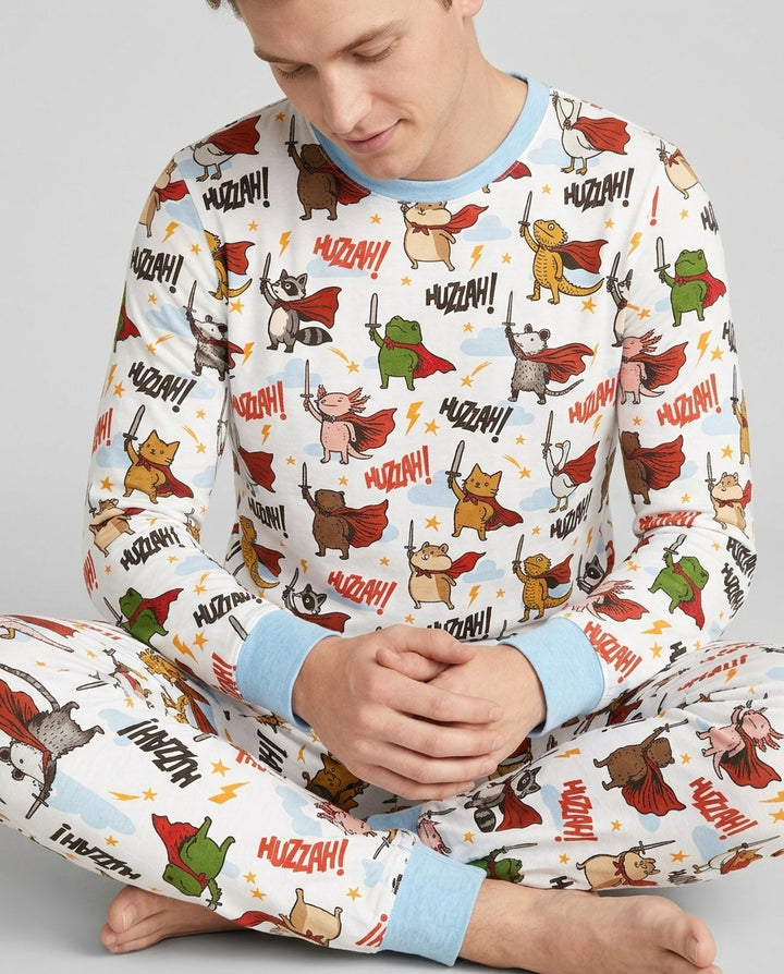 Vorlage Bambus-Pyjama-Set für Herren