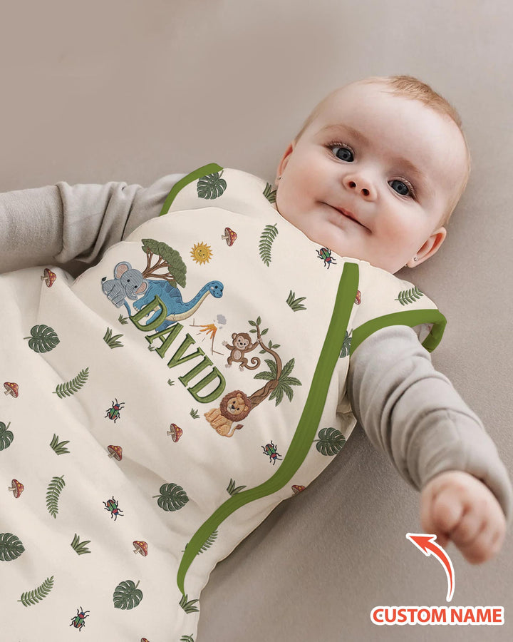 Safari Dreams Baby Bamboo Sleep Bag