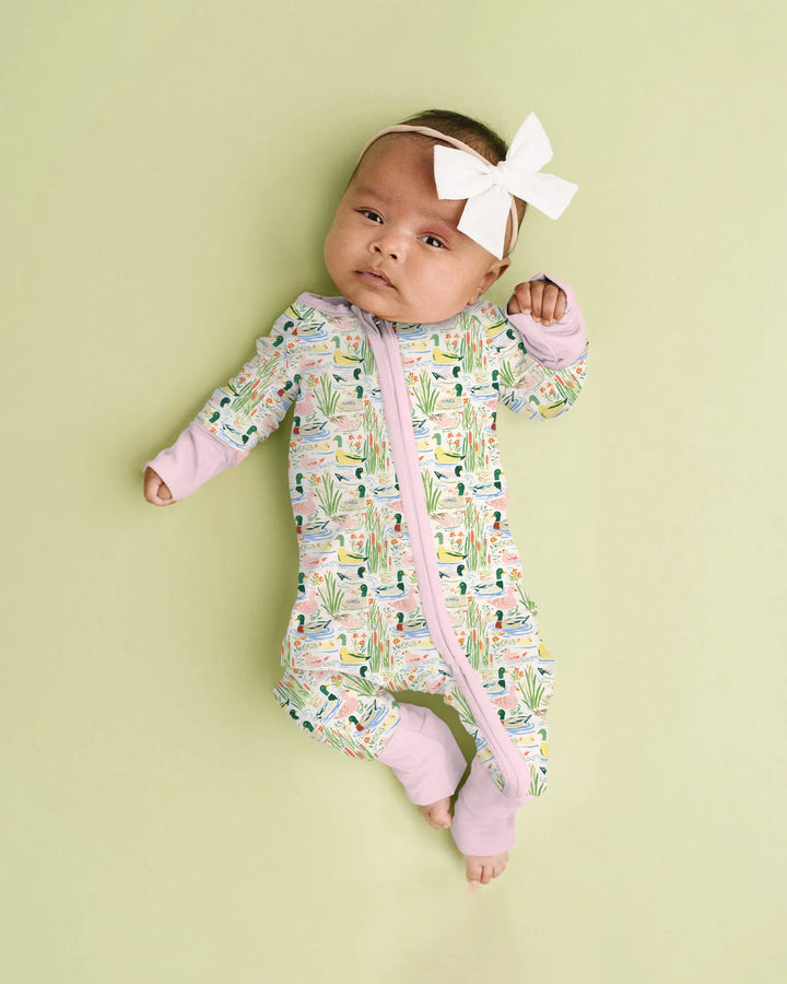 Whimsical Mallard Duck Bamboo Convertible Zippy