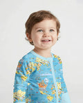 Whimsical World Map Family Matching Bamboo Convertible Zippy
