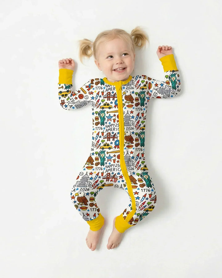 Doodle America 250th Anniversary Family Convertible Zippy