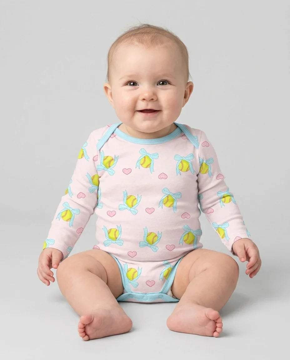 Softbal Coquette Bow Bodysuit