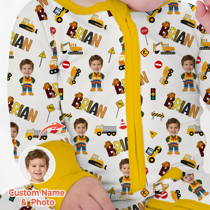 Custom Photo Doodle Little Builder Convertible Zippy