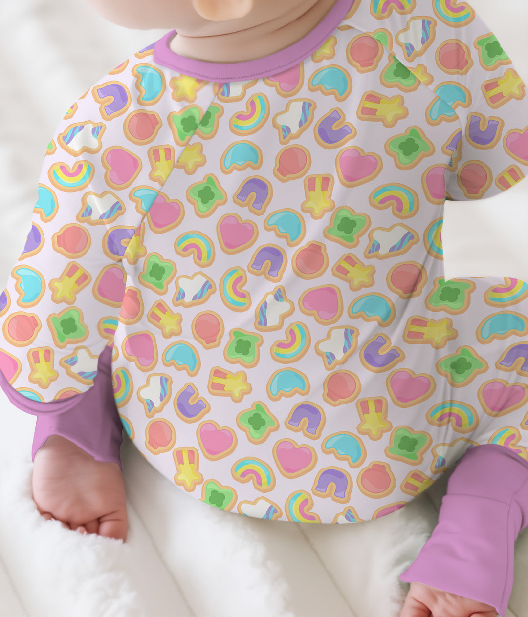 Gerippte Babykleidung mit individuellem Foto - Weich &amp; Skizzenhaft