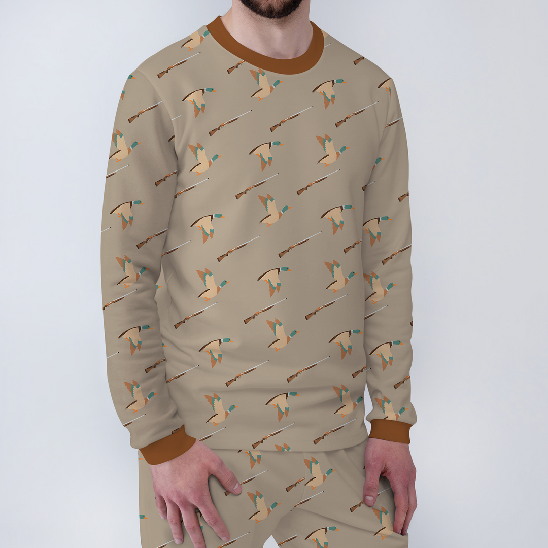 Vorlage Herren-Pyjama-Set