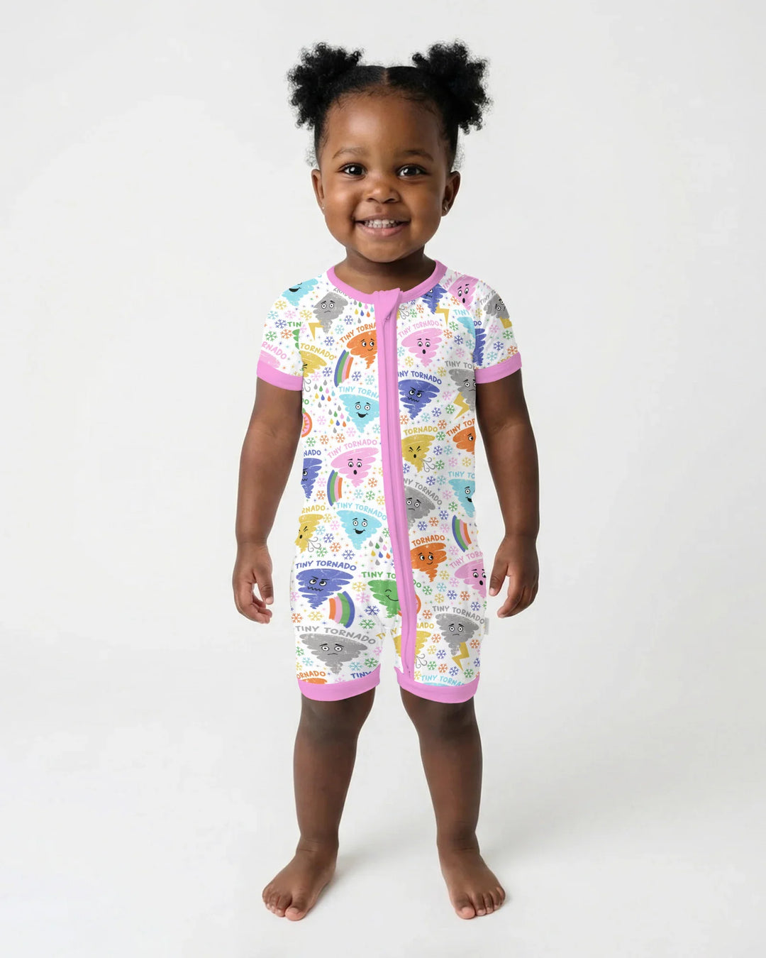 Tornado Family Matching Bamboo Shorty Zippy