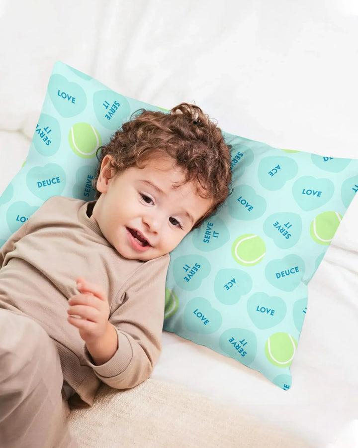 Tennis with Love Bamboo Pillow Case