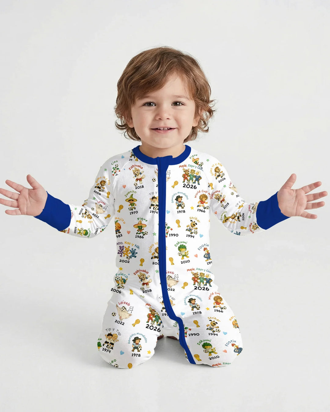 Soccer cup Mascots Bamboo Convertible Zippy
