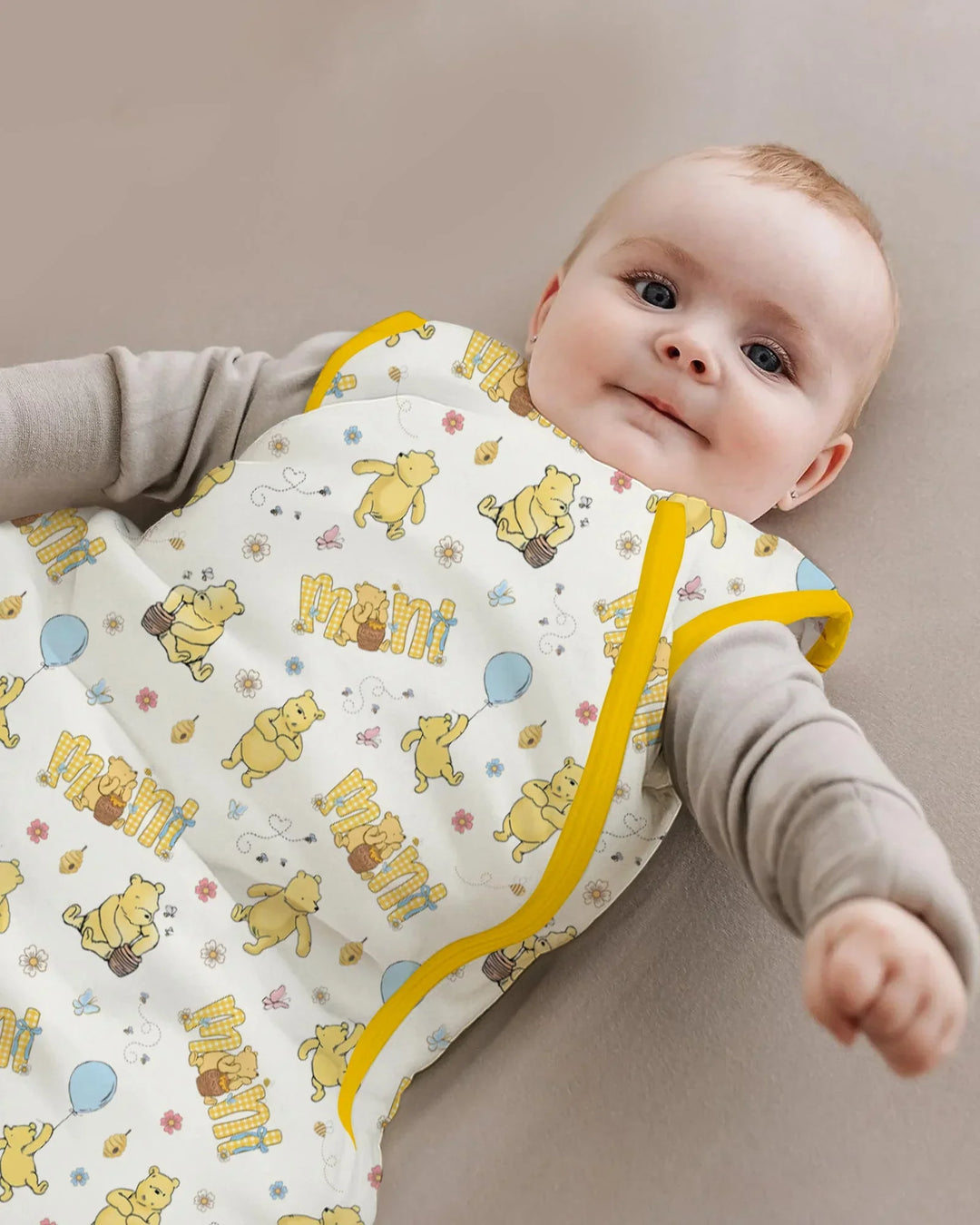 Mama & Mini Honey Bear Bamboo Sleep Bag