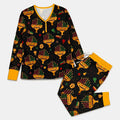 Kwanzaa Lights Bamboo Women Pajama Set