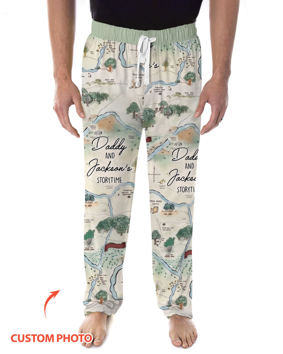 plantilla Conjunto de Pijama de Bambú para Hombre