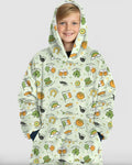 Sudadera Manta de Bambú Kawaii para el Día de San Patricio
