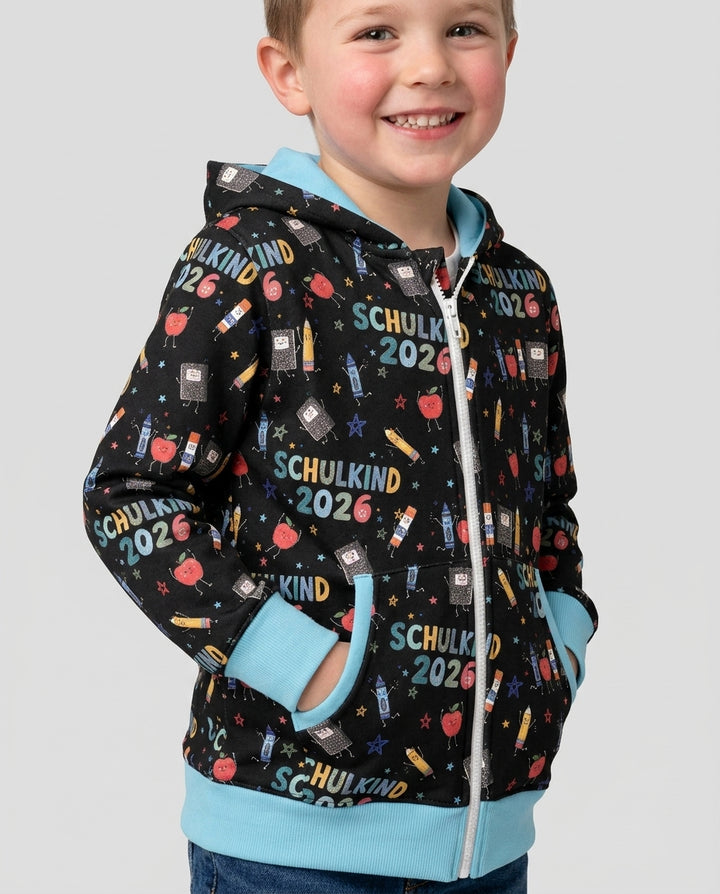 First Day Fun 2026 Bamboo Zip Hoodie