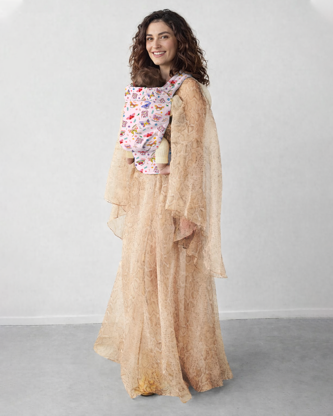 God Says I Am Butterfly Baby Carrier