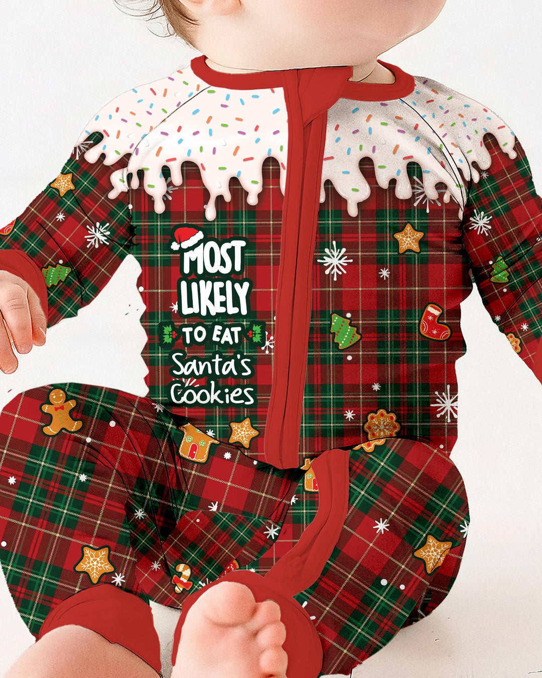Funny Christmas Family Matching Bamboo Convertible Zippy