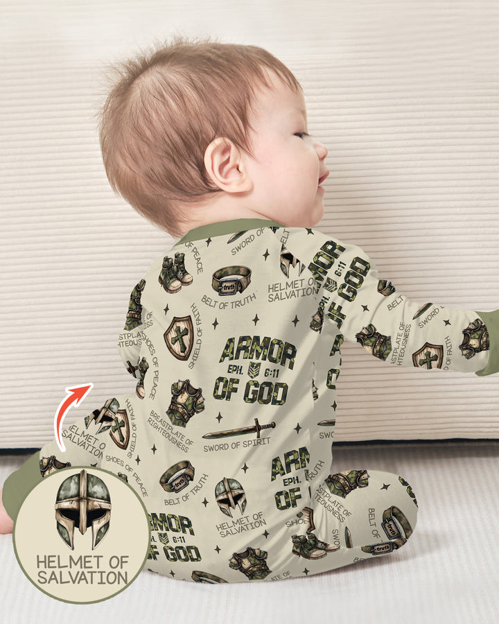 Camo Armor Of God Bamboo Convertible Zippy