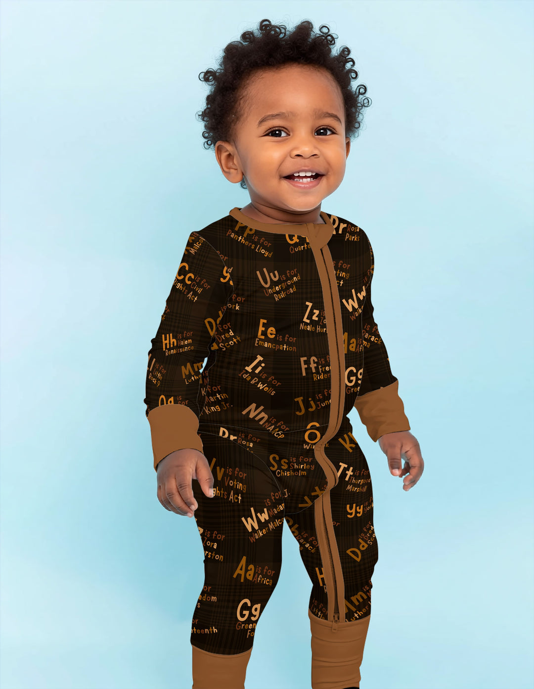 Black History Alphabet Convertible Zippy