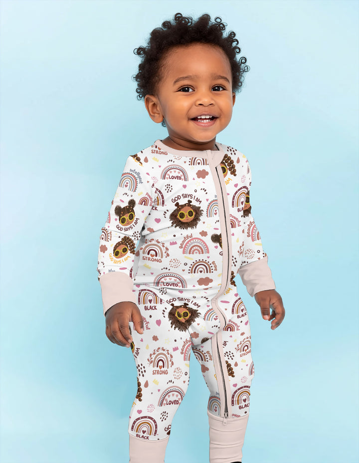 Afro African American Girl Convertible Zippy