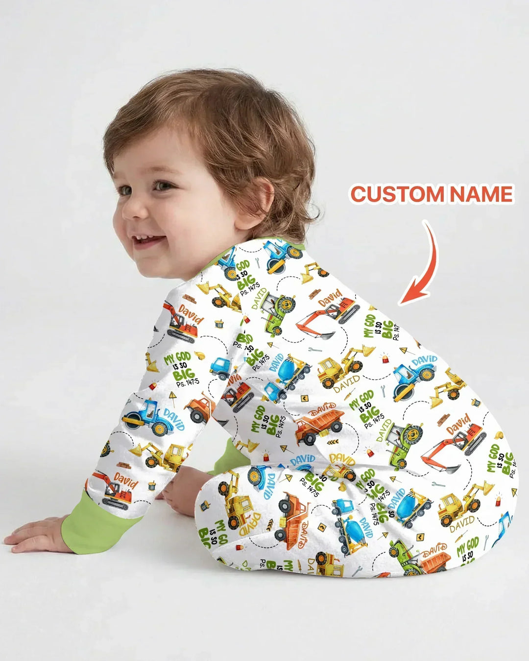 My God Is So Big Custom Name Bamboo Convertible Zippy