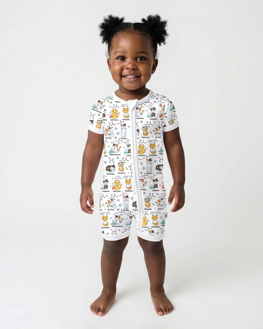 Biochemistry Cat  Bamboo Shorty Zippy