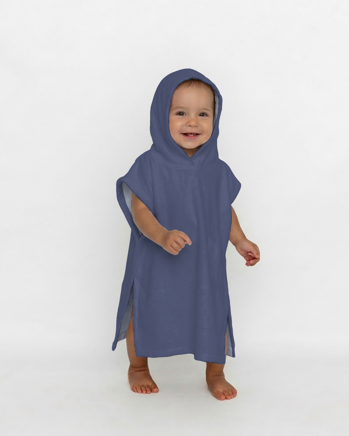 Solid Color Bamboo Swim Poncho
