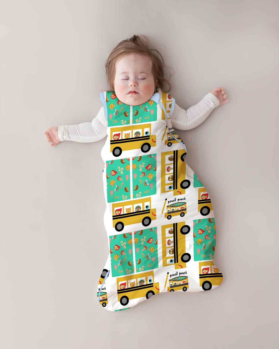 School Bus Adventures Bamboo Sleep Bag