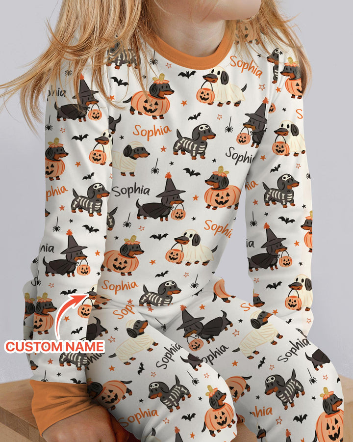 Conjunto de pijama de dos piezas de bambú con mangas largas, plantilla PERSONALIZADA