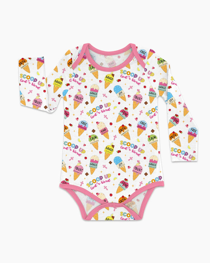 Gerippte Babykleidung mit individuellem Foto - Weich &amp; Skizzenhaft