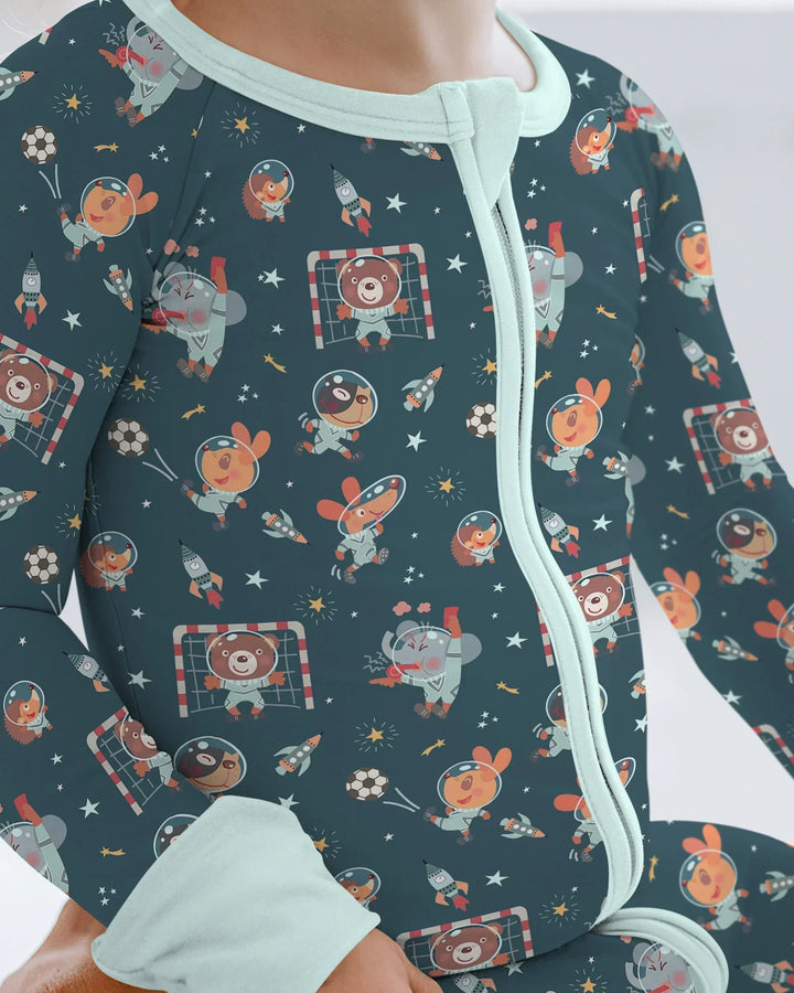 Space Soccer Bamboo Convertible Zippy