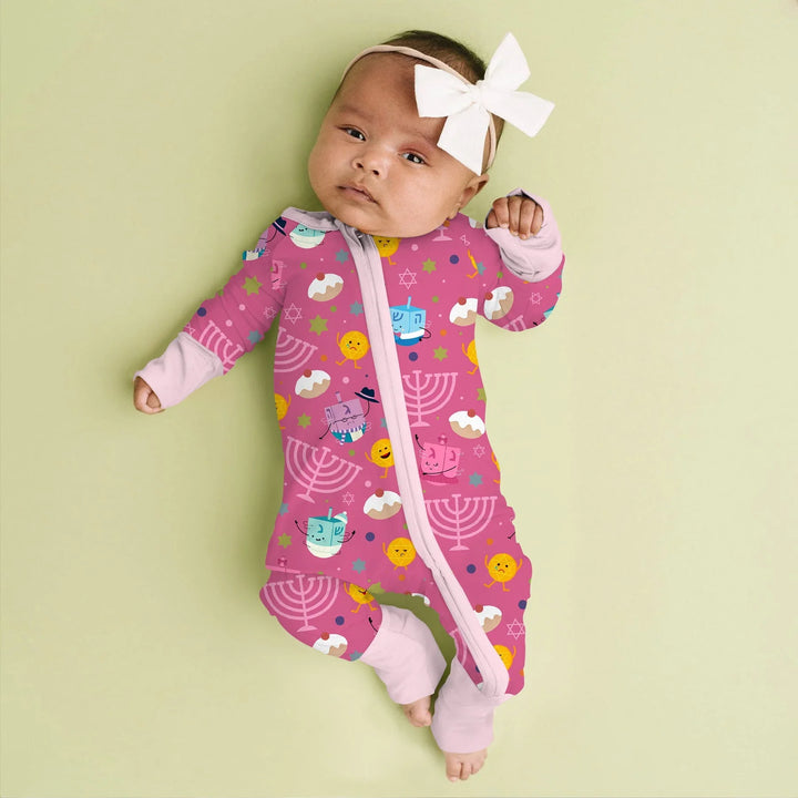 Hanukkah Little Dreidel Family Convertible Zippy