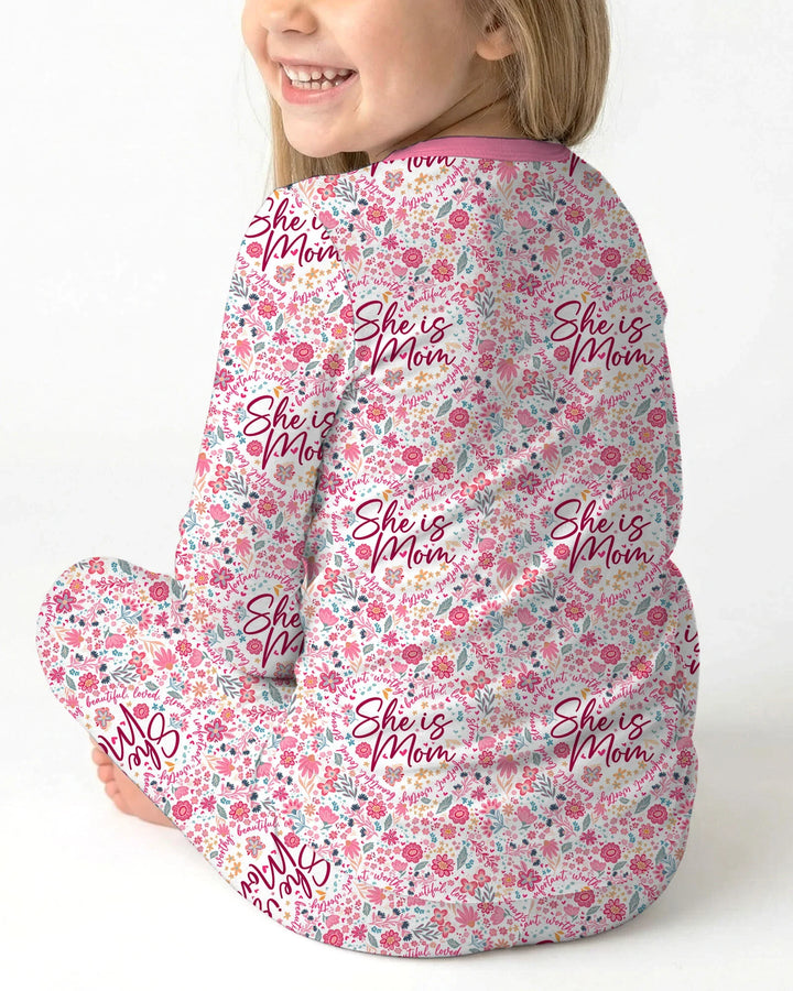 Zweiteiliges, kurzärmliges Pyjama-Set mit Marienkäfern