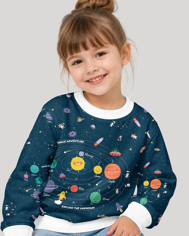 Solar System Explorers Bamboo Crewneck Sweatshirt