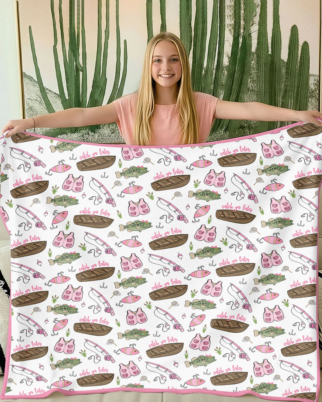 Catch Ya Later Bamboo Blanket