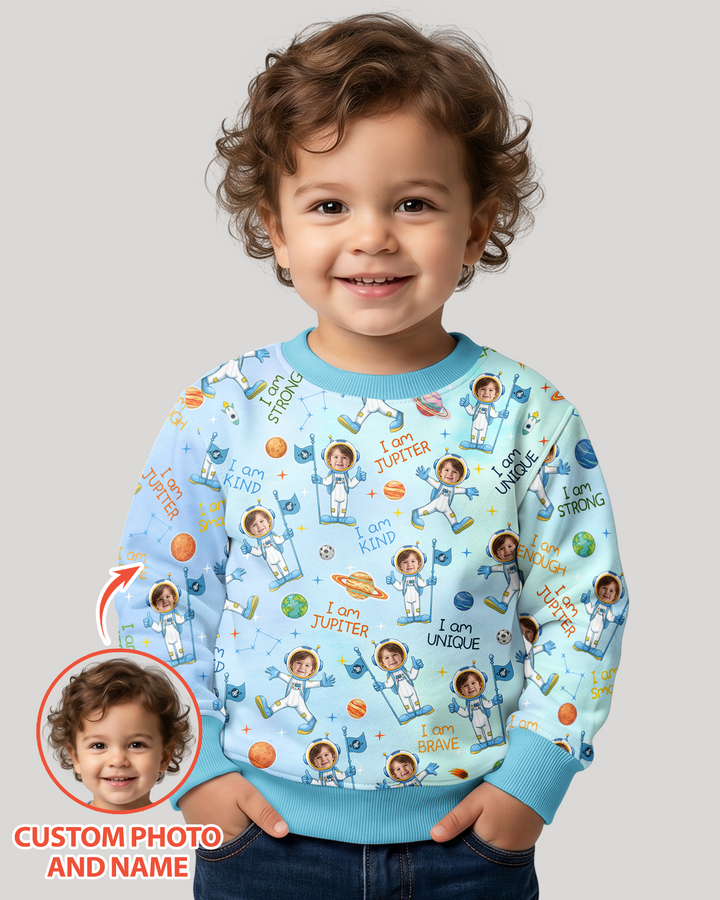 Custom Template Bambus-Rundhals-Sweatshirt