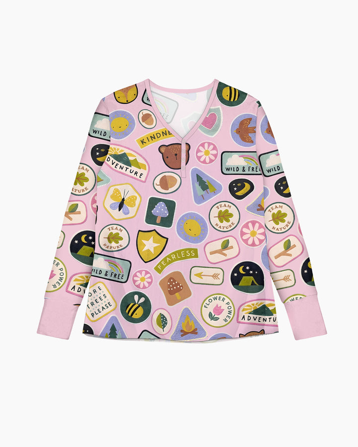 Vorlage Bambus Damen Pyjama Set