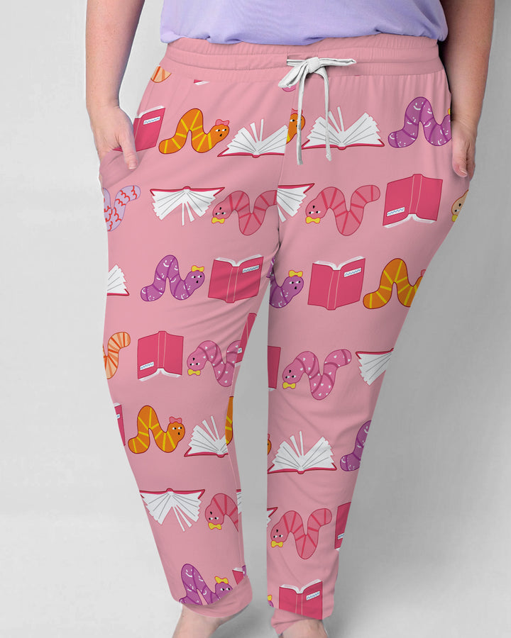 Bookworm Family Matching Bamboo Women Pajama Set