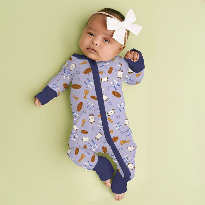 Shabbat Shalom Family Matching Convertible Zippy