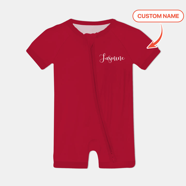 Custom Name My First Christmas Shorty Zippy