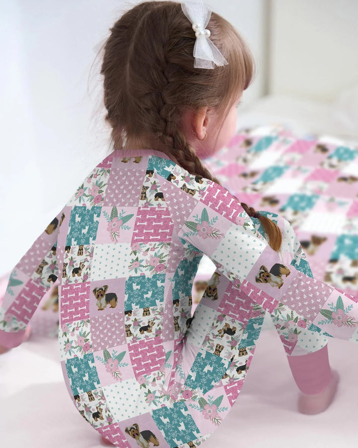 Floral Yorkie Grace Convertible Zippy