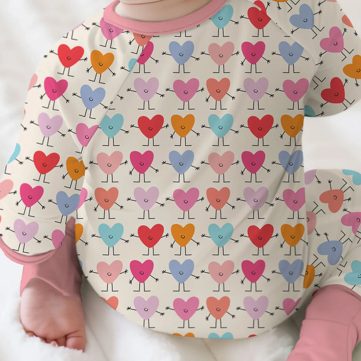 Gerippte Babykleidung mit individuellem Foto - Weich &amp; Skizzenhaft