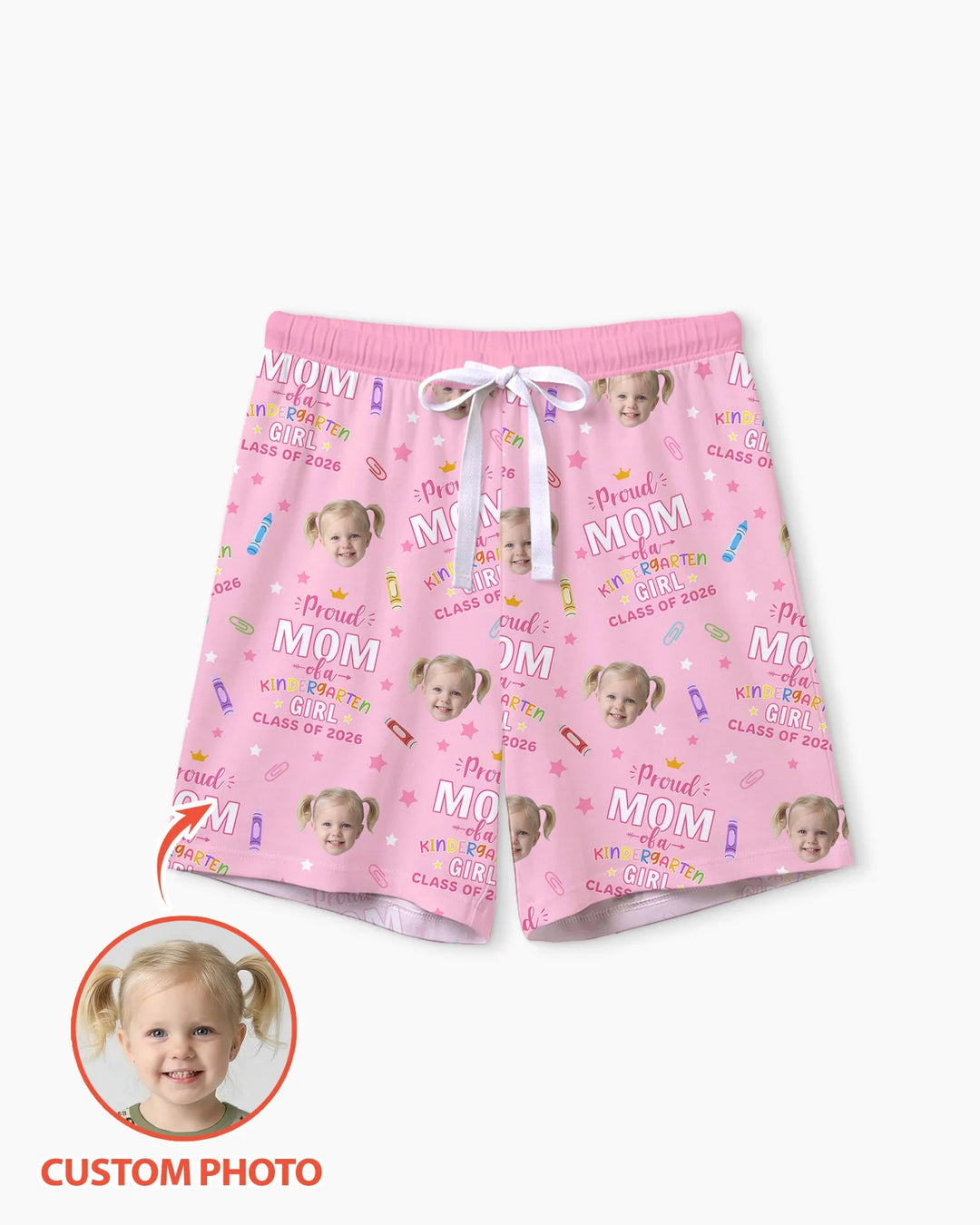 Proud Dad Mom Of Class Of 2026 Bamboo Women Short Sleeve Short Pajama Set