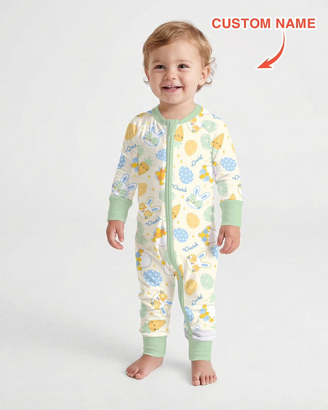 Gerippte Babykleidung mit individuellem Foto - Weich &amp; Skizzenhaft