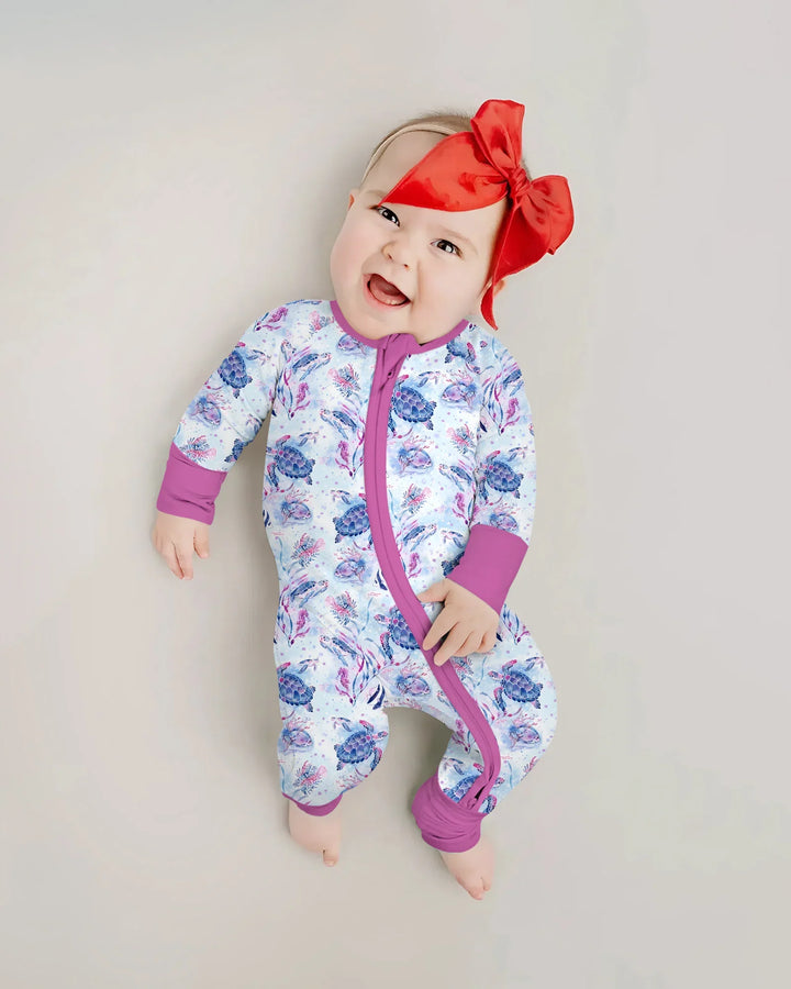 Little Turtles Family Matching Bamboo Convertible Zippy