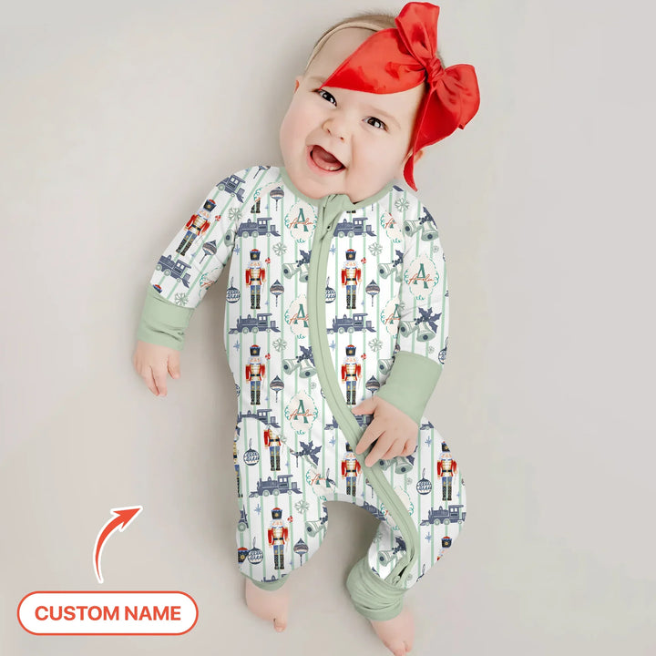 Custom Nutcracker Medium Blue Convertible Zippy , Custom Nutcracker Medium Blue Convertible Zippy - 0-3M