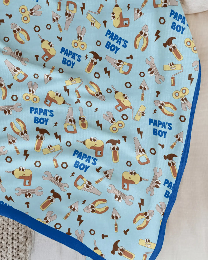 Fixer of All Things Dad Club Bamboo Blanket