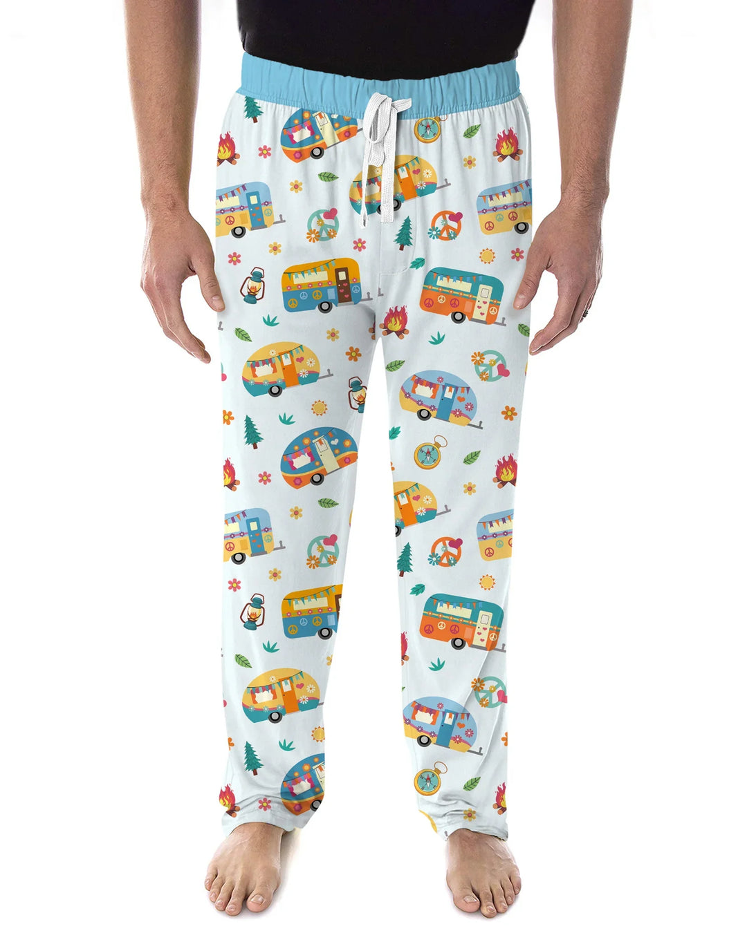 Happy Little Camper Bamboo Men's Pajama Set