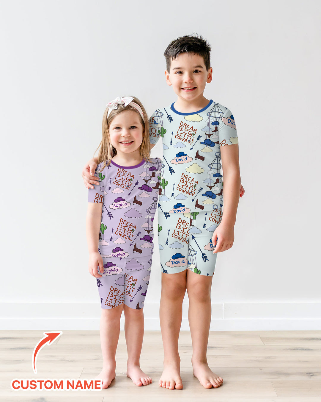 Conjunto de Pijama de Dos Piezas de Bambú con Mangas Cortas y Pantalones Cortos